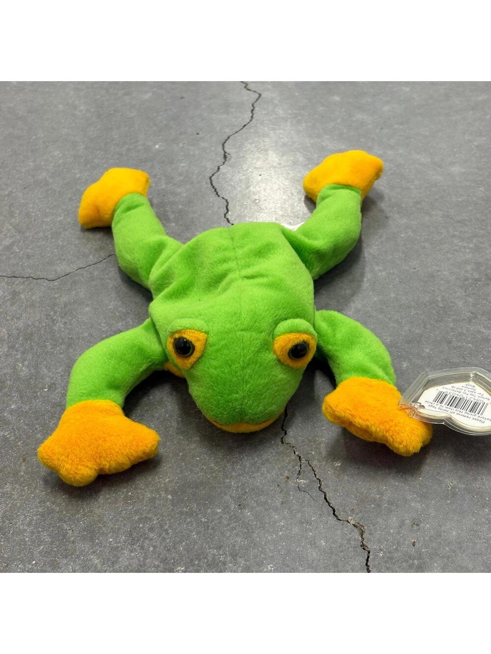 TY Beanie Babies Smoochy Frog